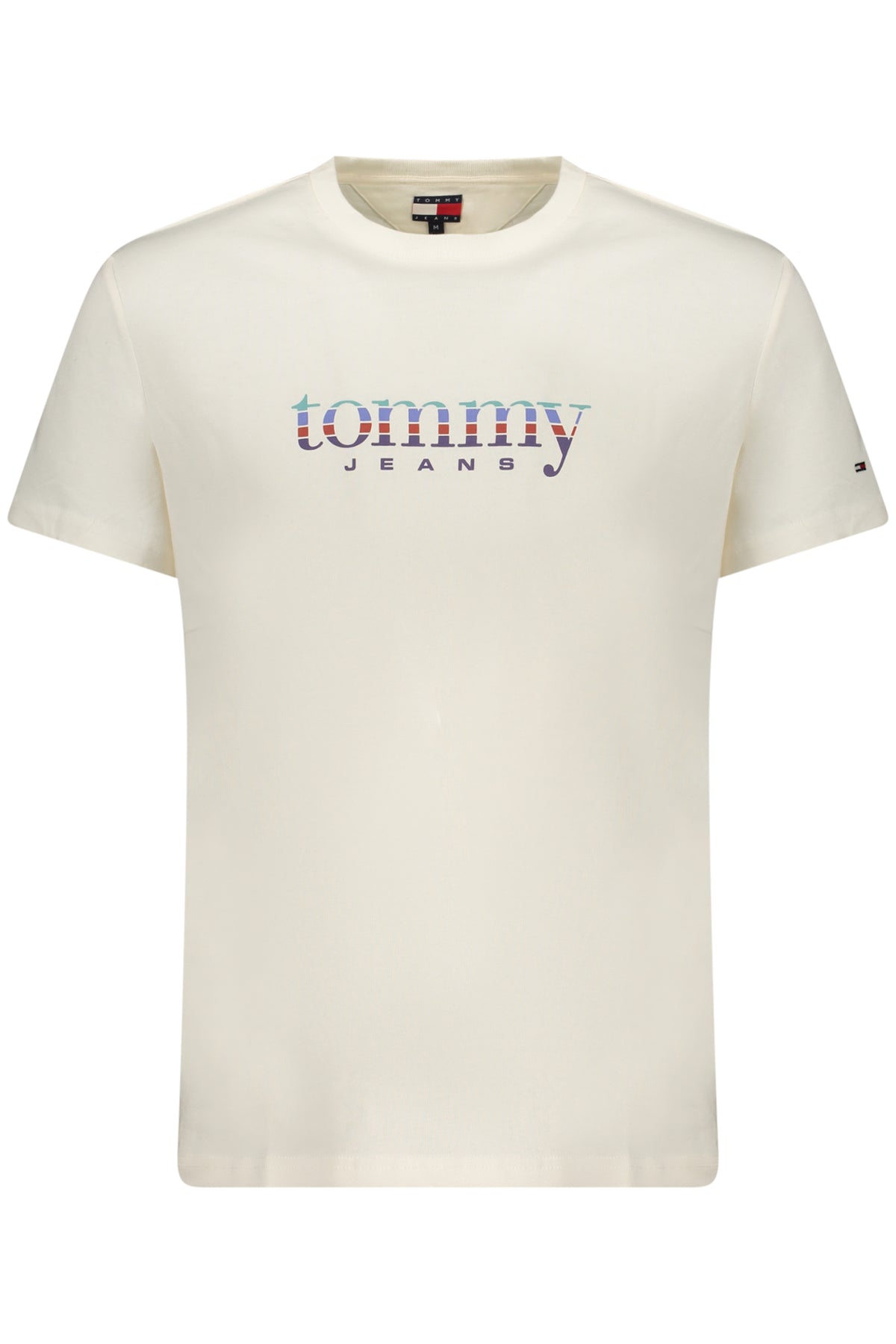 TOMMY HILFIGER T-SHIRT MANICHE CORTE UOMO BIANCO