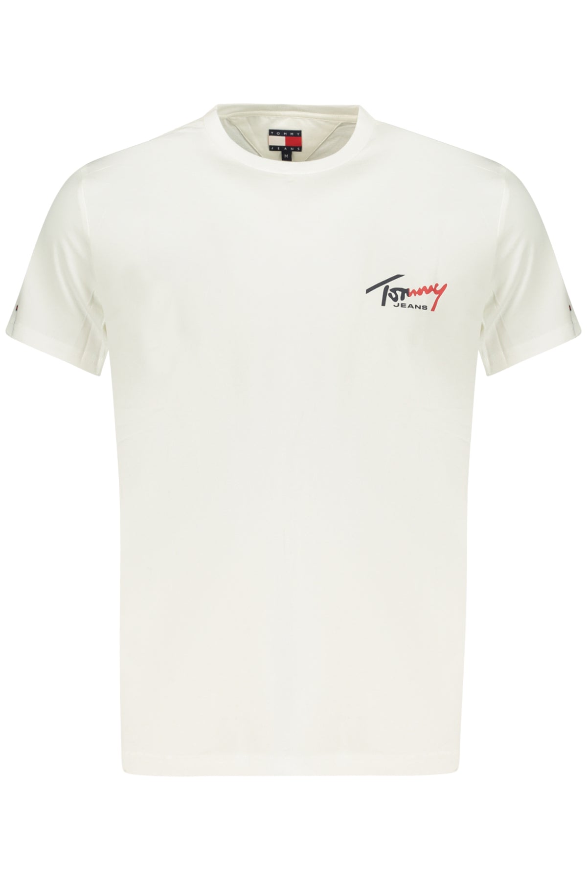 TOMMY HILFIGER T-SHIRT MANICHE CORTE UOMO BIANCO
