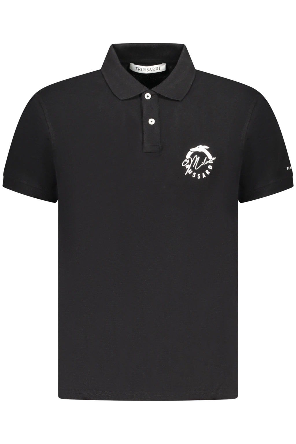 TRUSSARDI POLO MANICHE CORTE UOMO NERO