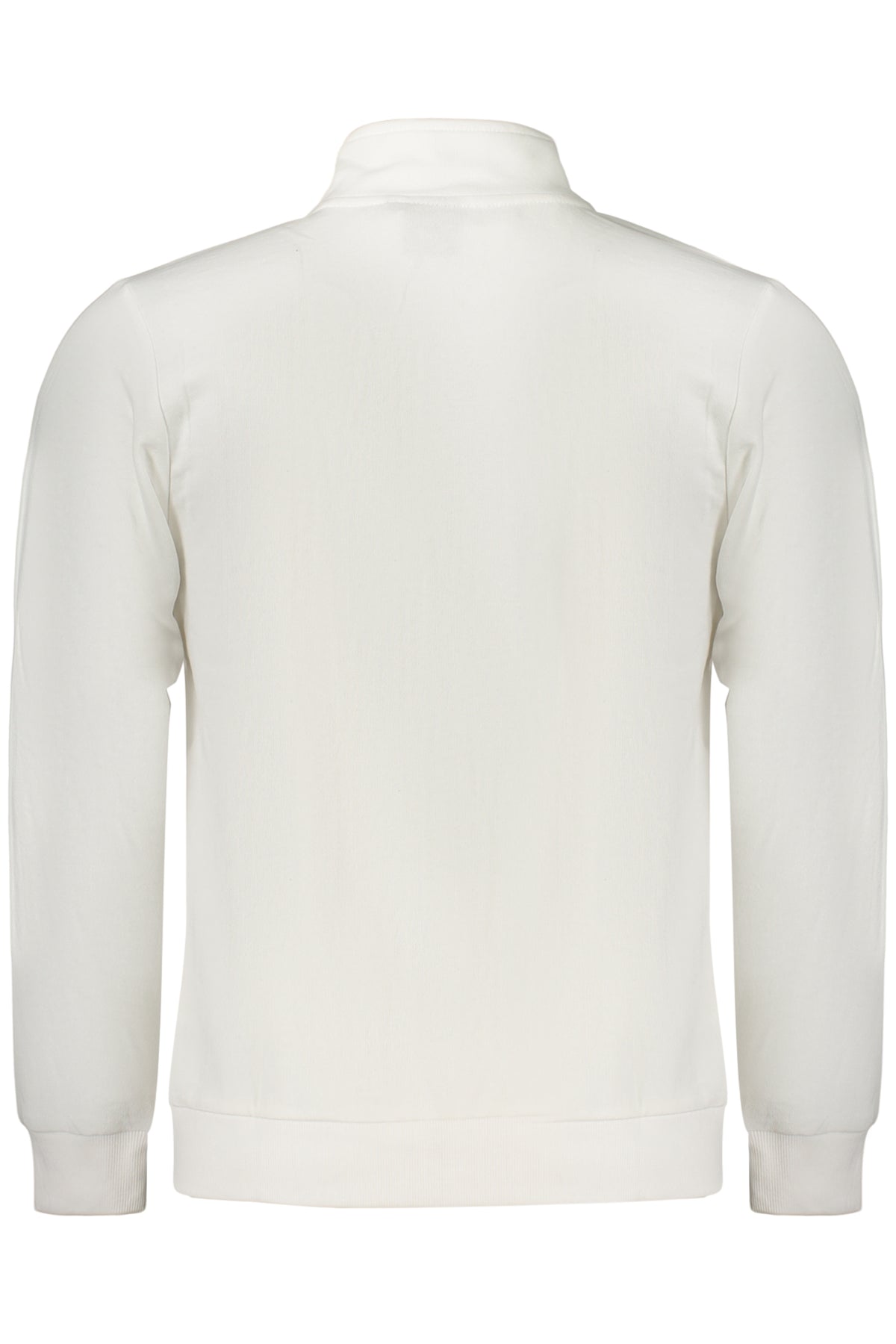 U.S. GRAND FELPA CON ZIP UOMO BIANCO