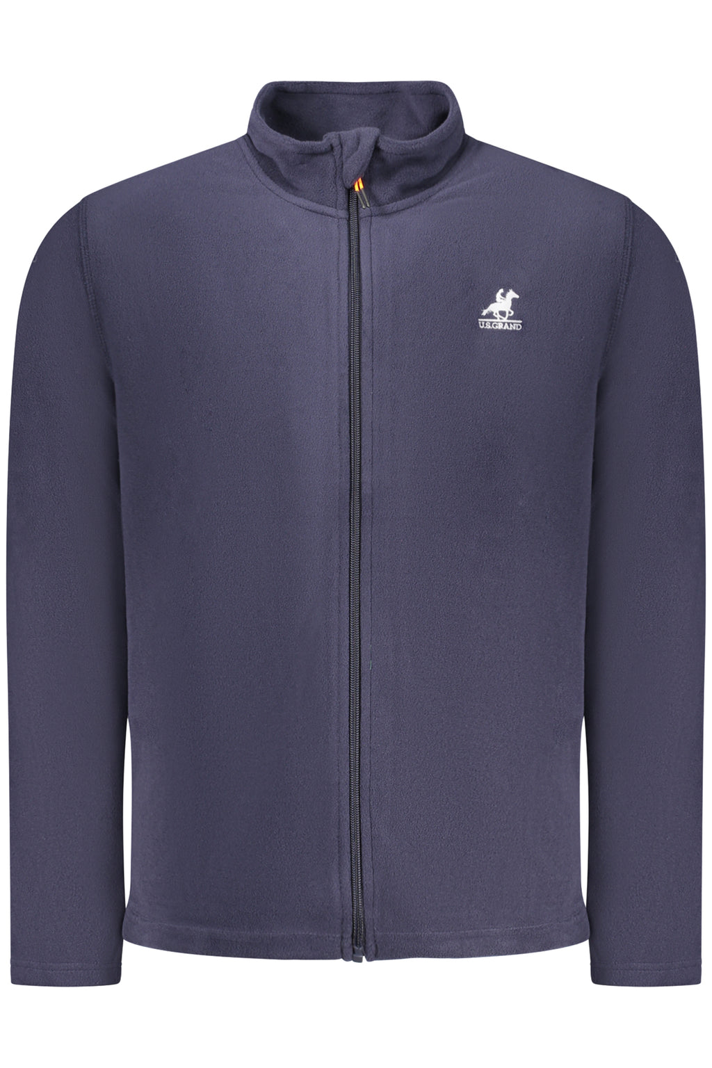 U.S. GRAND FELPA CON ZIP UOMO BLU