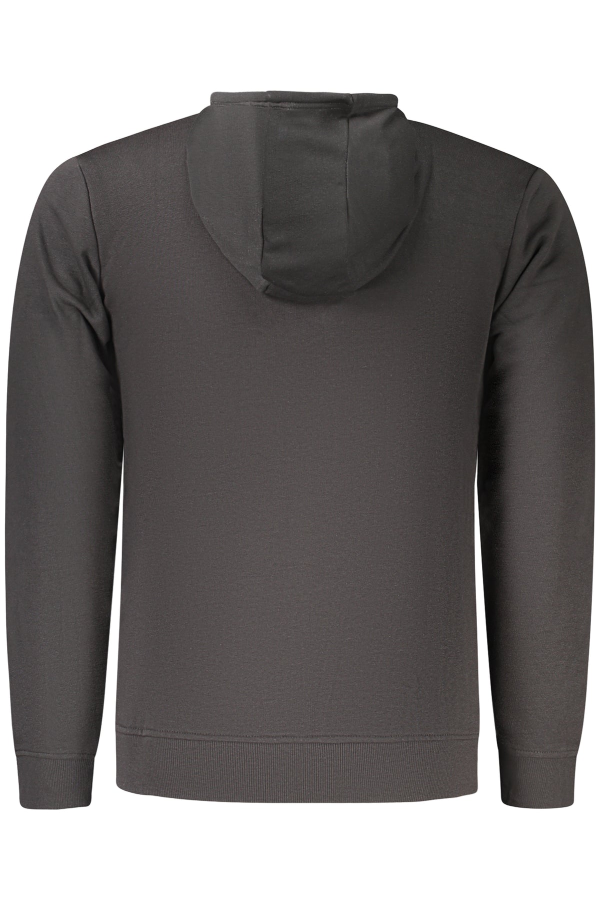 U.S. GRAND FELPA CON ZIP UOMO NERO