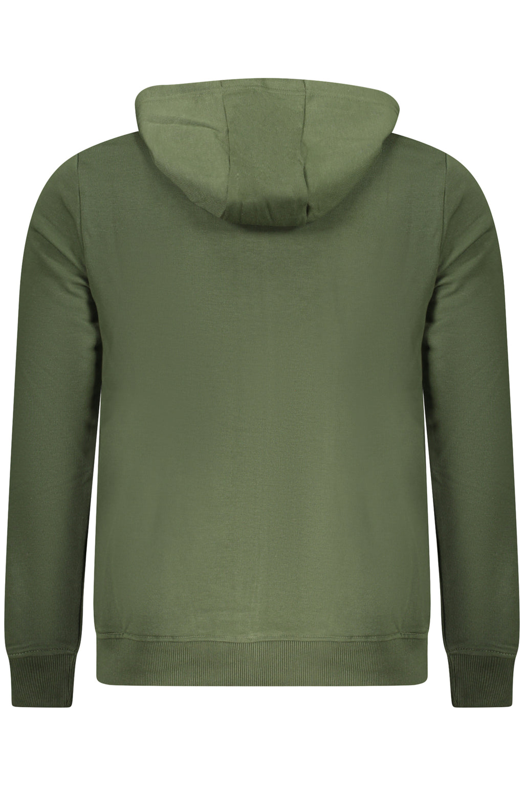 U.S. GRAND FELPA CON ZIP UOMO VERDE