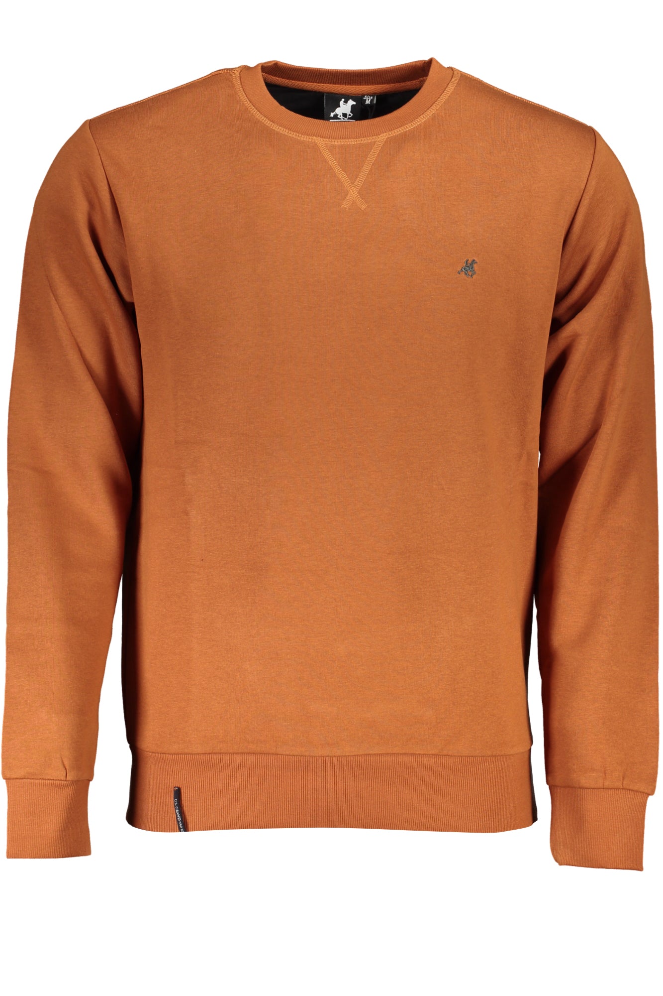 U.S. GRAND FELPA SENZA ZIP UOMO MARRONE
