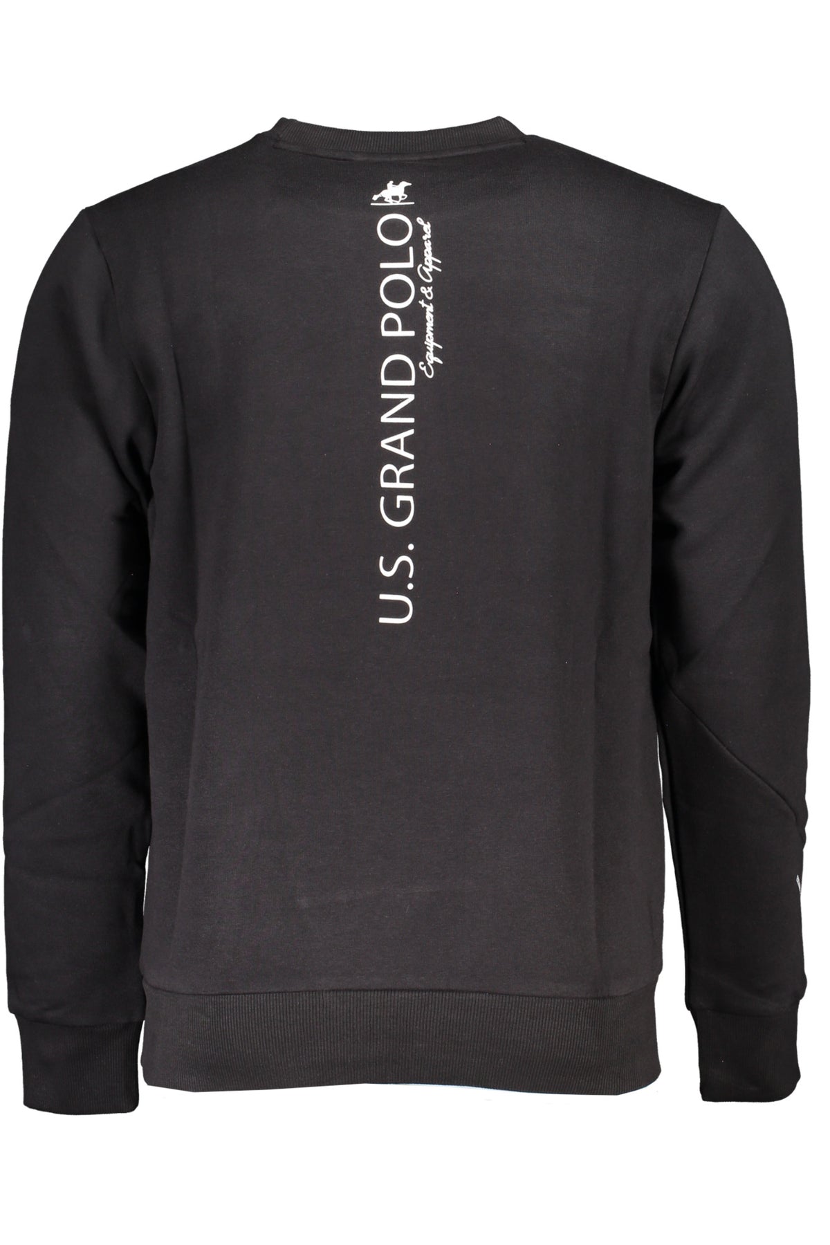 U.S. GRAND FELPA SENZA ZIP UOMO NERO