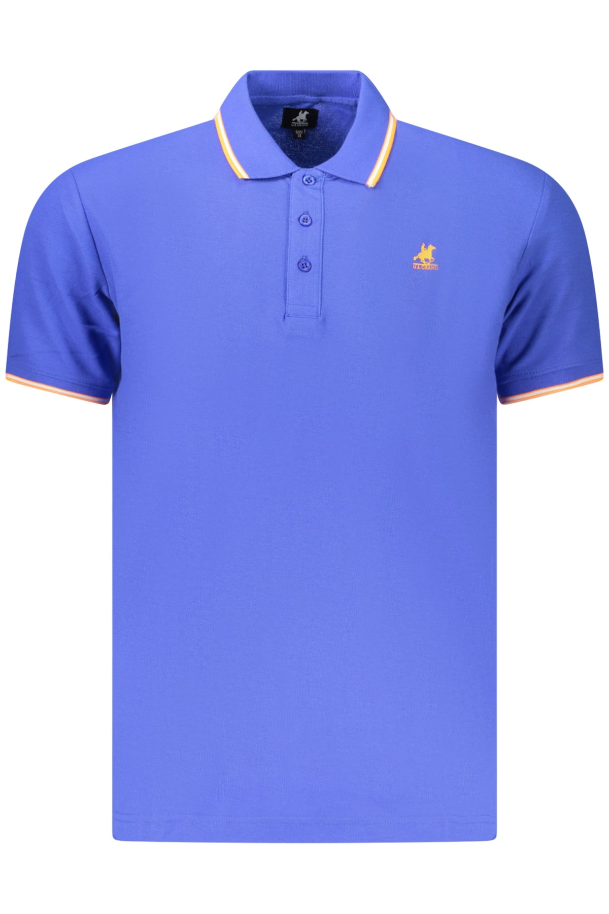 U.S. GRAND POLO MANICHE CORTE UOMO BLU