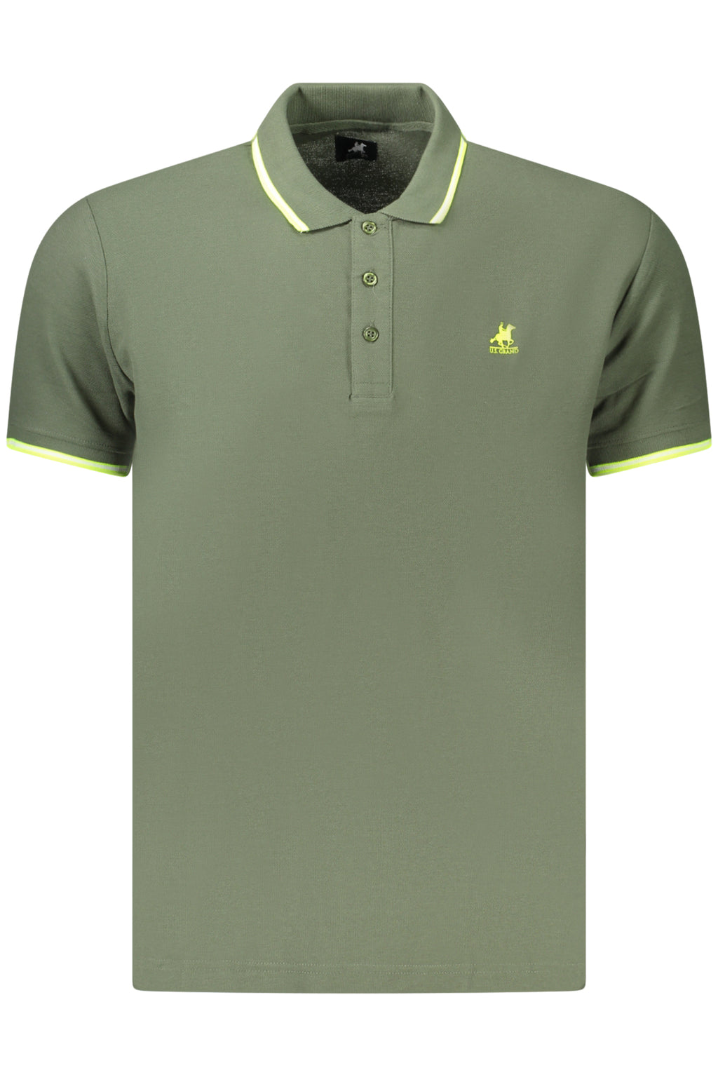 U.S. GRAND POLO MANICHE CORTE UOMO VERDE