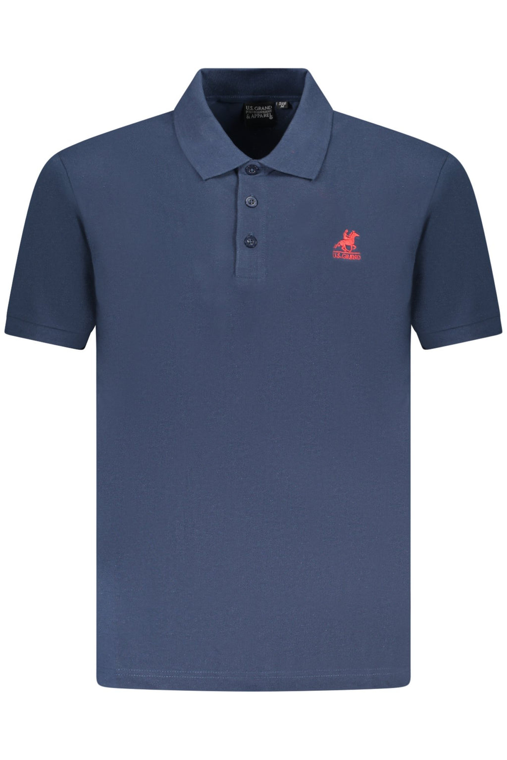 U.S. GRAND POLO MANICHE CORTE UOMO BLU