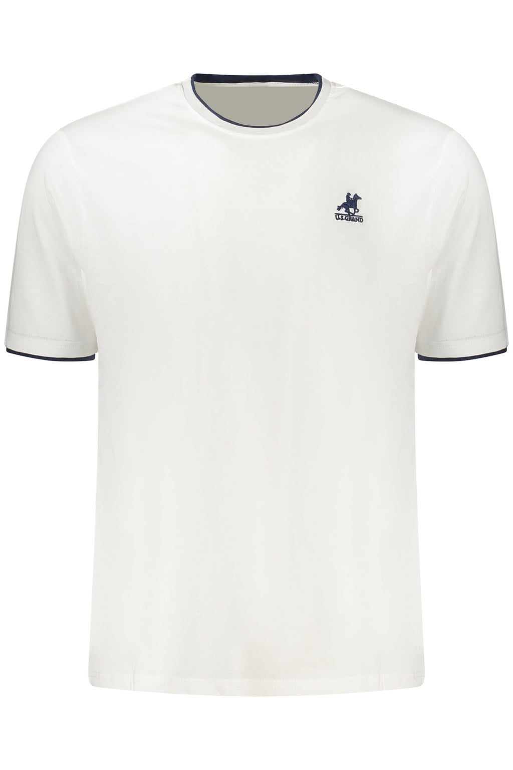 U.S. GRAND T-SHIRT MANICHE CORTE UOMO BIANCO
