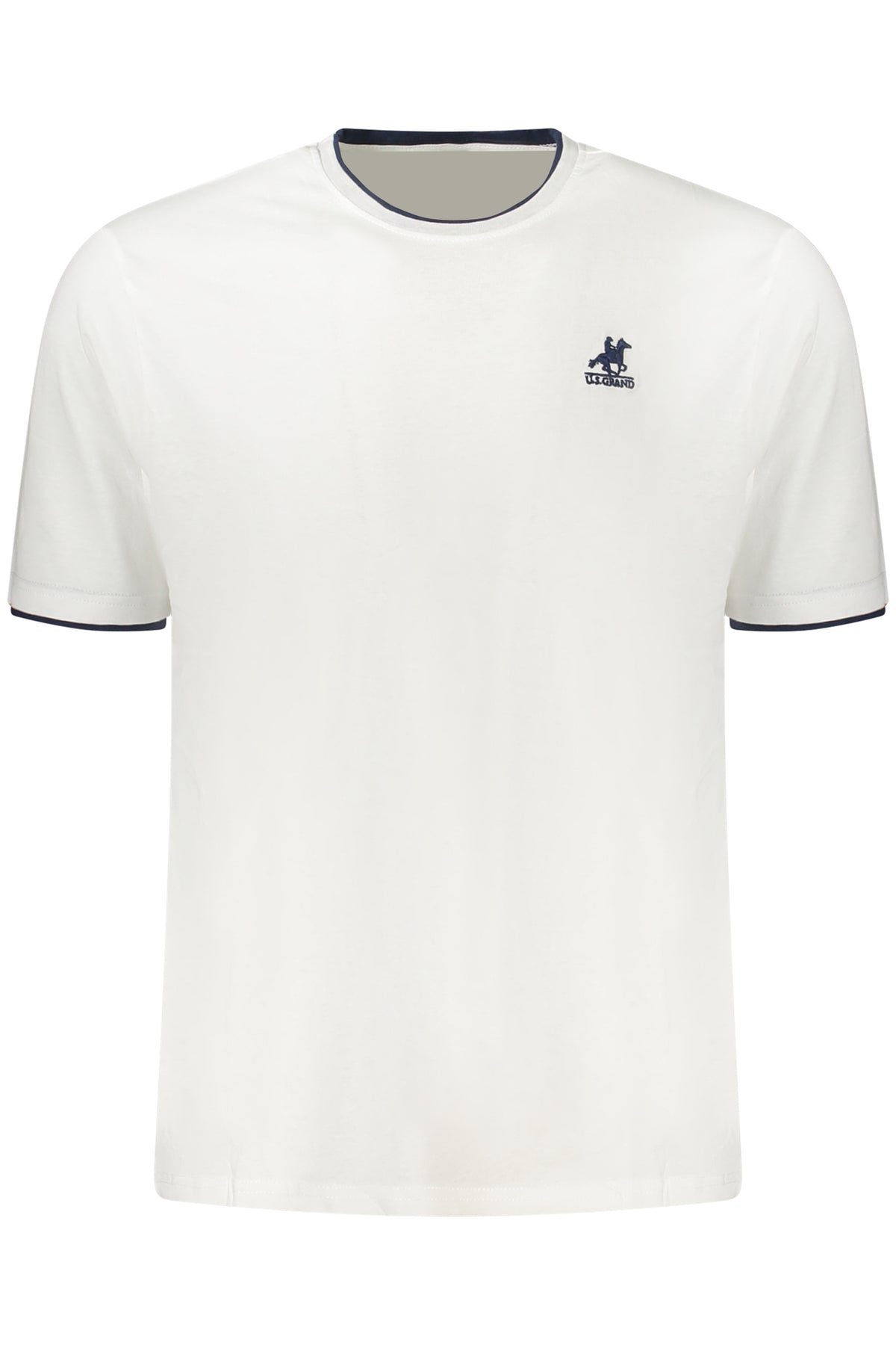 U.S. GRAND T-SHIRT MANICHE CORTE UOMO BIANCO