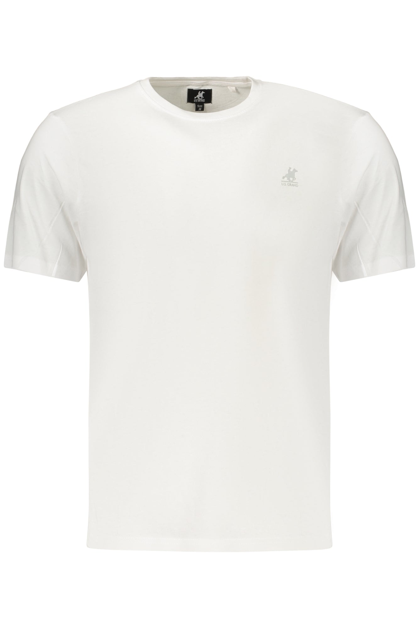 U.S. GRAND T-SHIRT MANICHE CORTE UOMO BIANCO