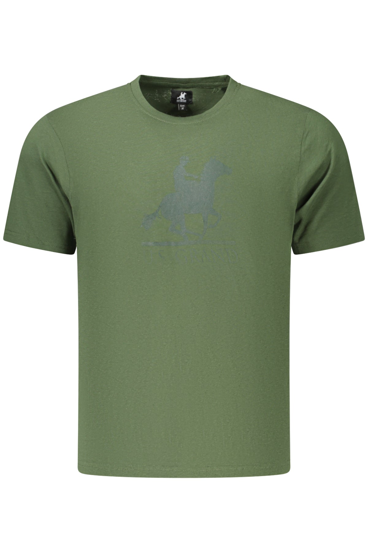 U.S. GRAND T-SHIRT MANICHE CORTE UOMO VERDE