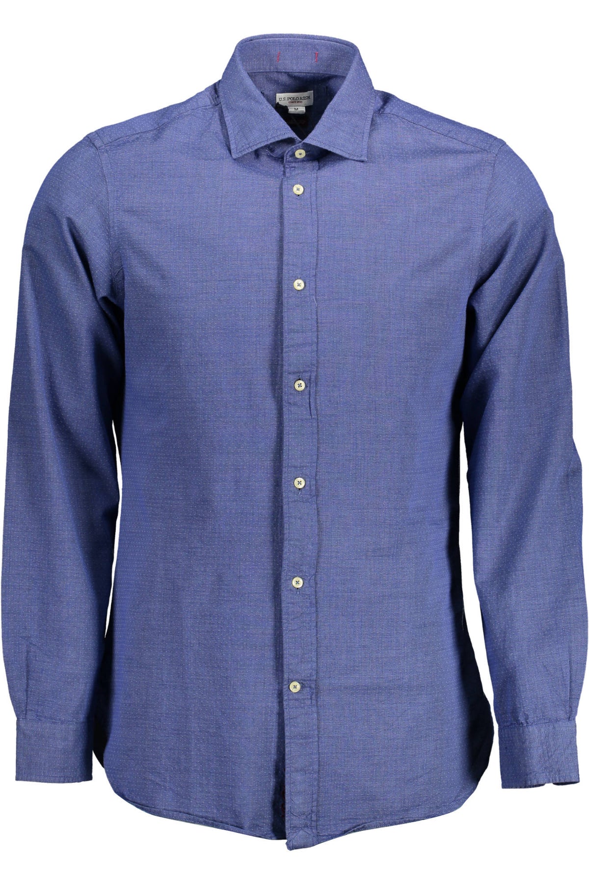 U.S. POLO ASSN. CAMICIA MANICHE LUNGHE UOMO BLU