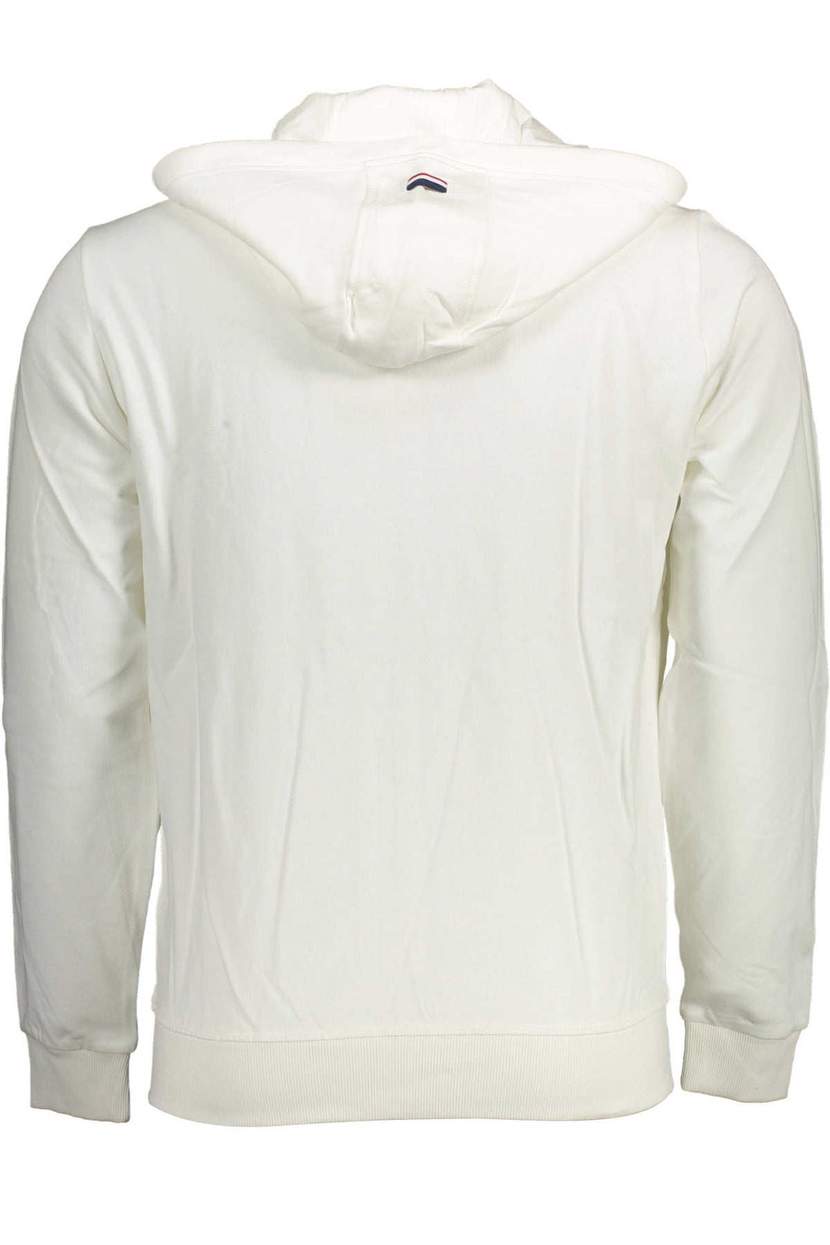 U.S. POLO ASSN. FELPA CON ZIP UOMO BIANCO