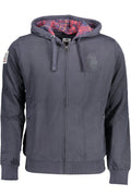 U.S. POLO ASSN. FELPA CON ZIP UOMO BLU