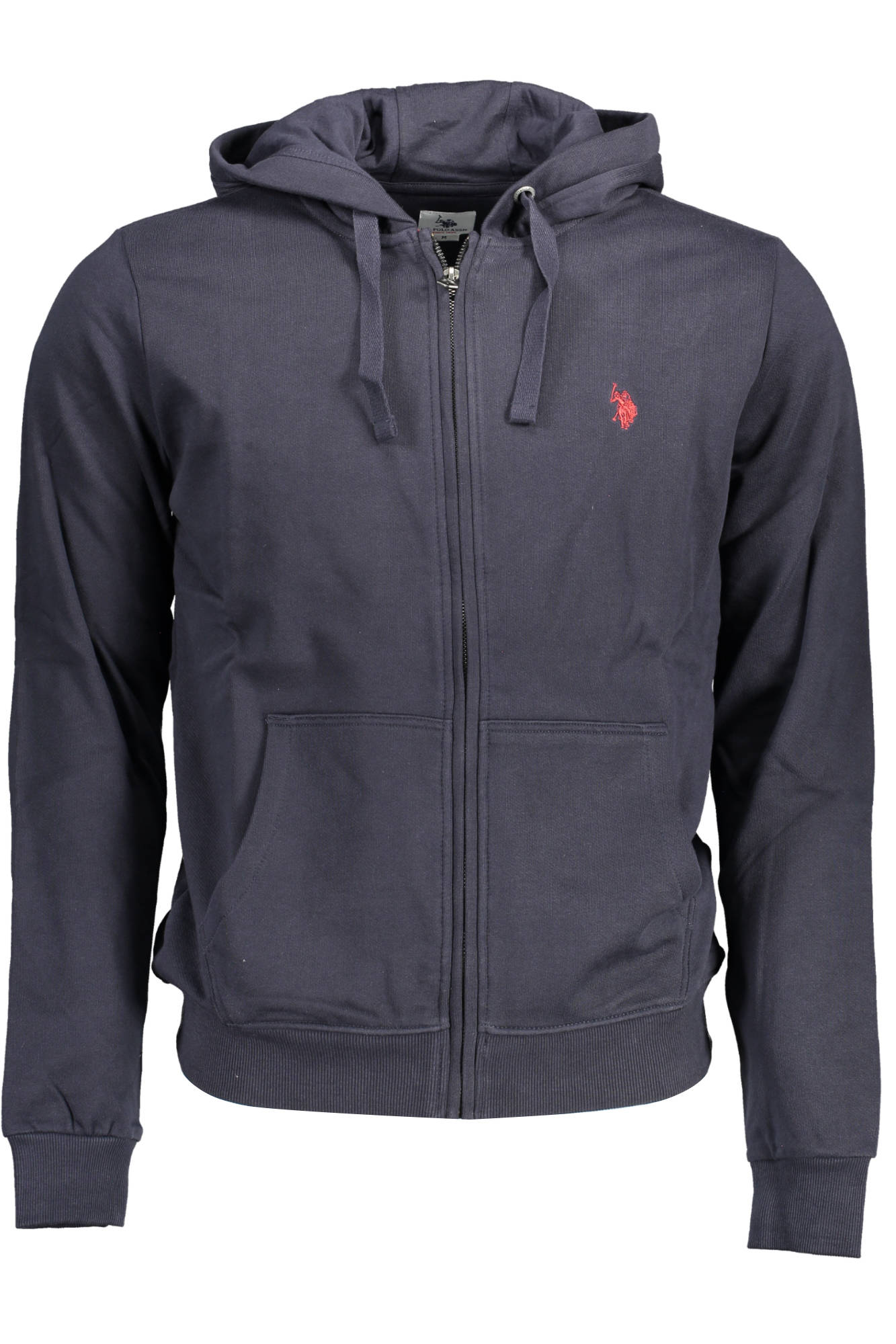 U.S. POLO ASSN. FELPA CON ZIP UOMO BLU