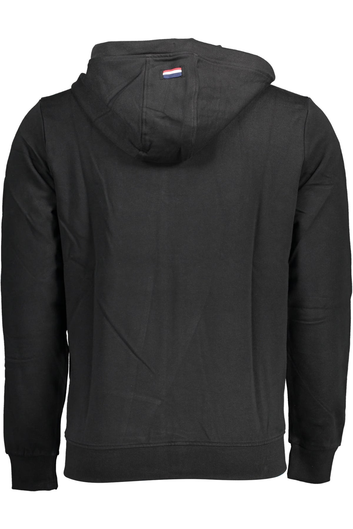 U.S. POLO ASSN. FELPA CON ZIP UOMO NERO