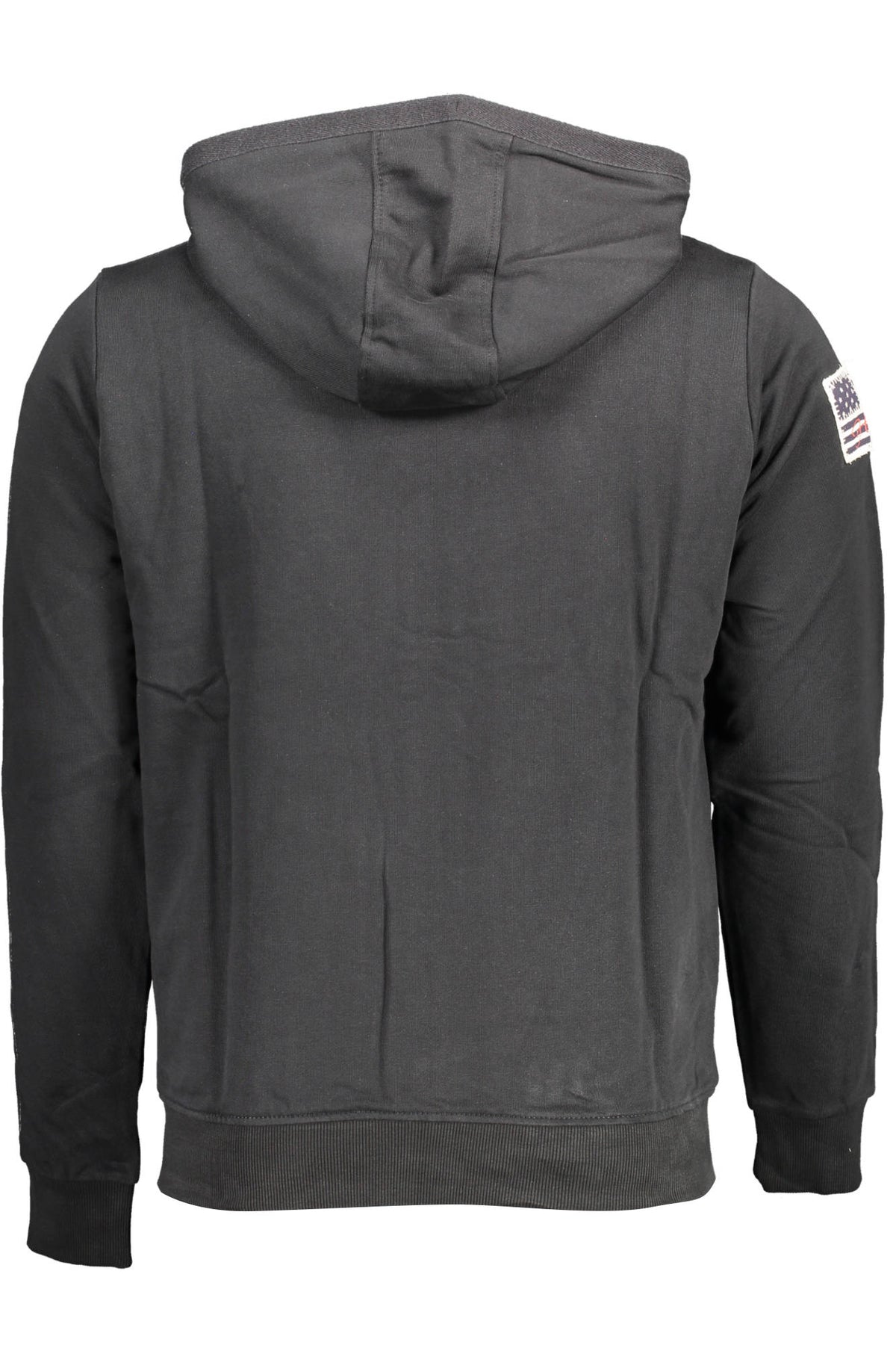 U.S. POLO ASSN. FELPA CON ZIP UOMO NERO