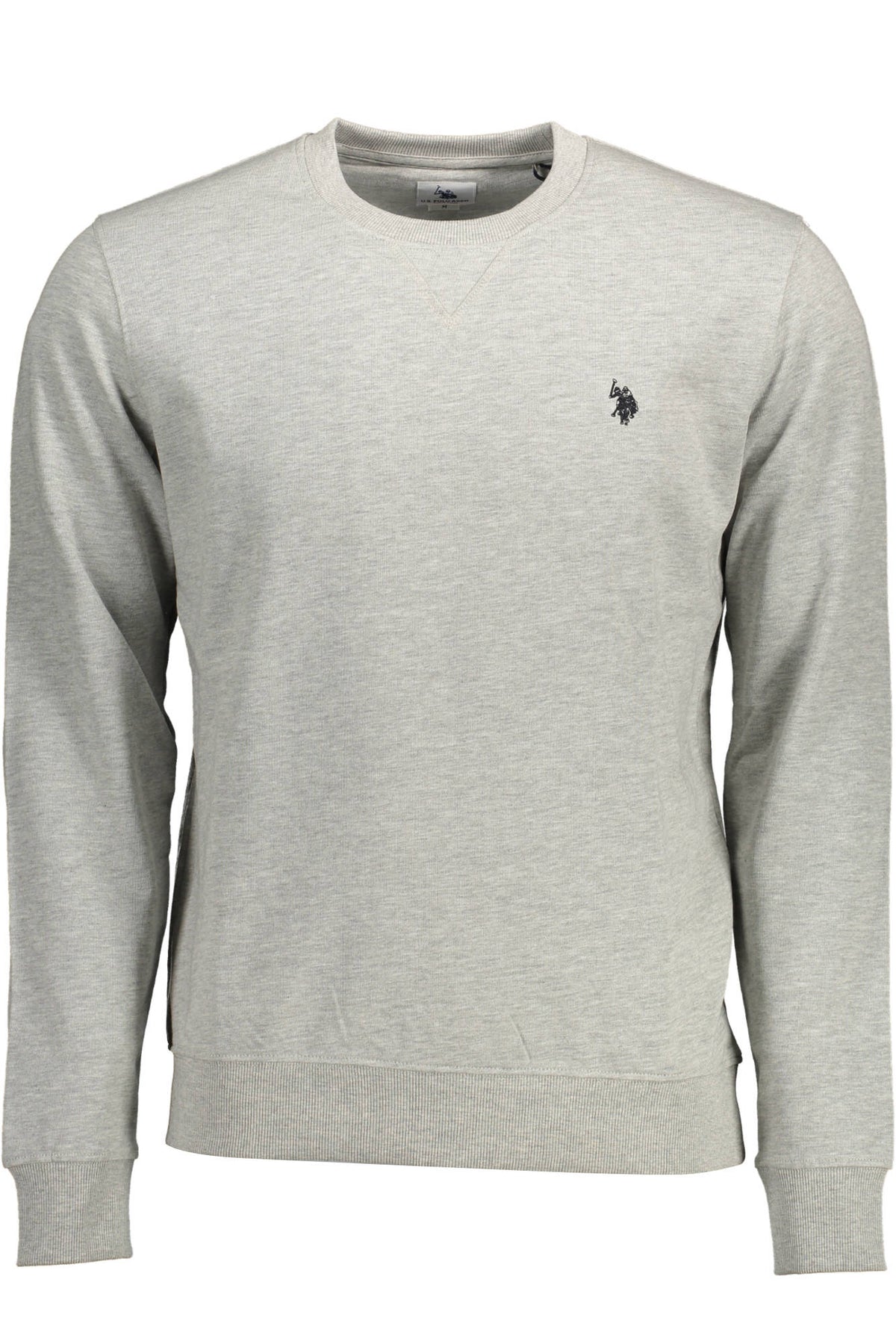 U.S. POLO ASSN. FELPA SENZA ZIP UOMO GRIGIO