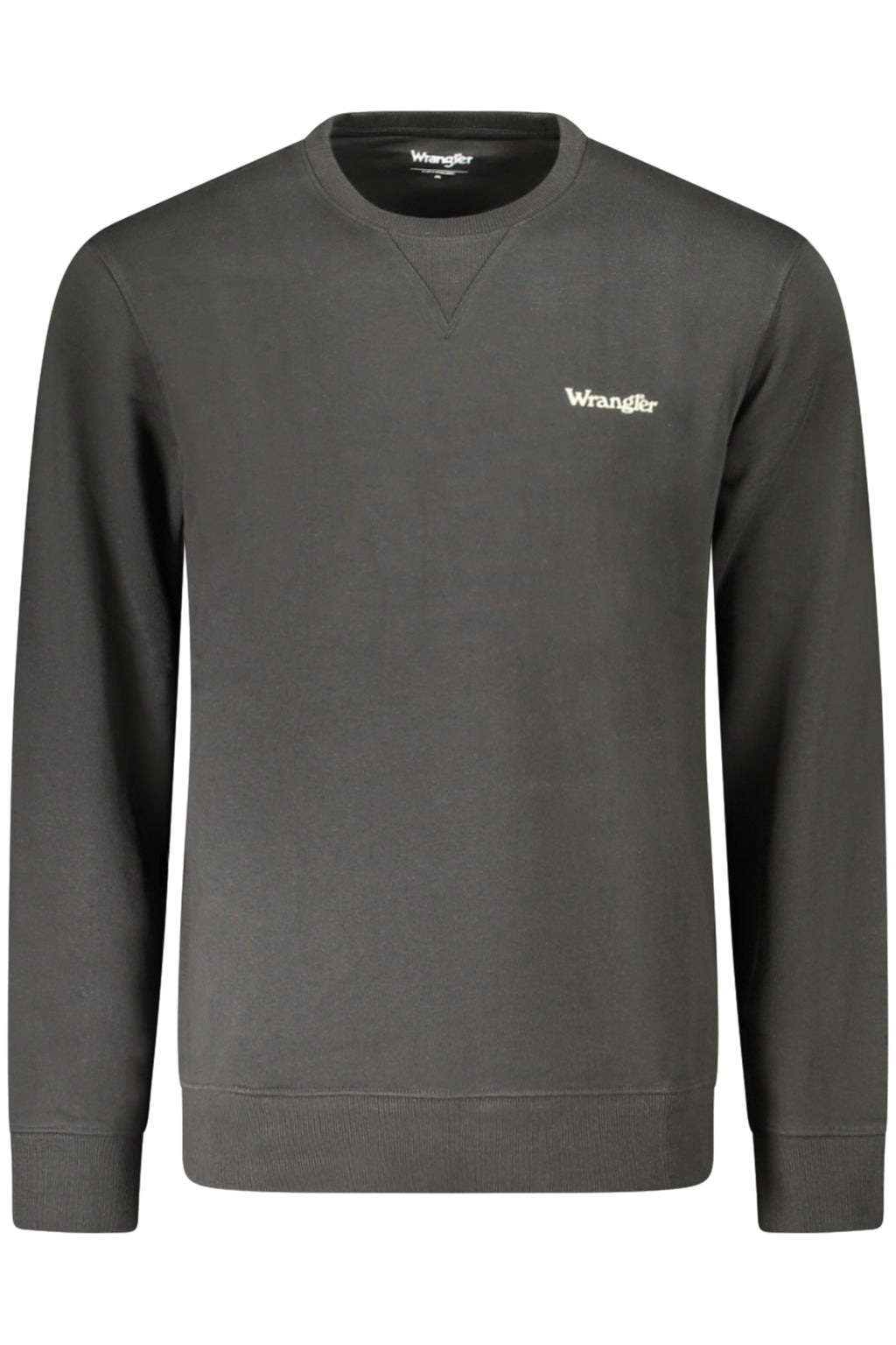 WRANGLER FELPA SENZA ZIP UOMO NERO